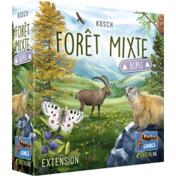 Forêt mixte : Extension Alpes