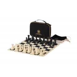 Jeu d'échecs - Tapis silicone 38x38 - Pièces lestées