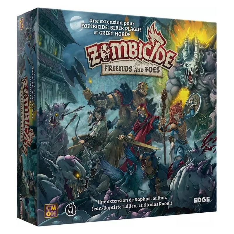 Zombicide Black Plague : Friends and Foes Zombicide Black Plague : Friends and Foes