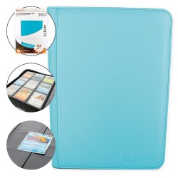 Phoenix Shield – Deluxe Portfolio 9 cases (360 cartes) – Turquoise