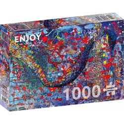 Puzzle 1000 pièces - Plume Bird