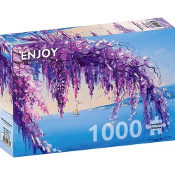Puzzle 1000 pièces - Wisteria By The Sea