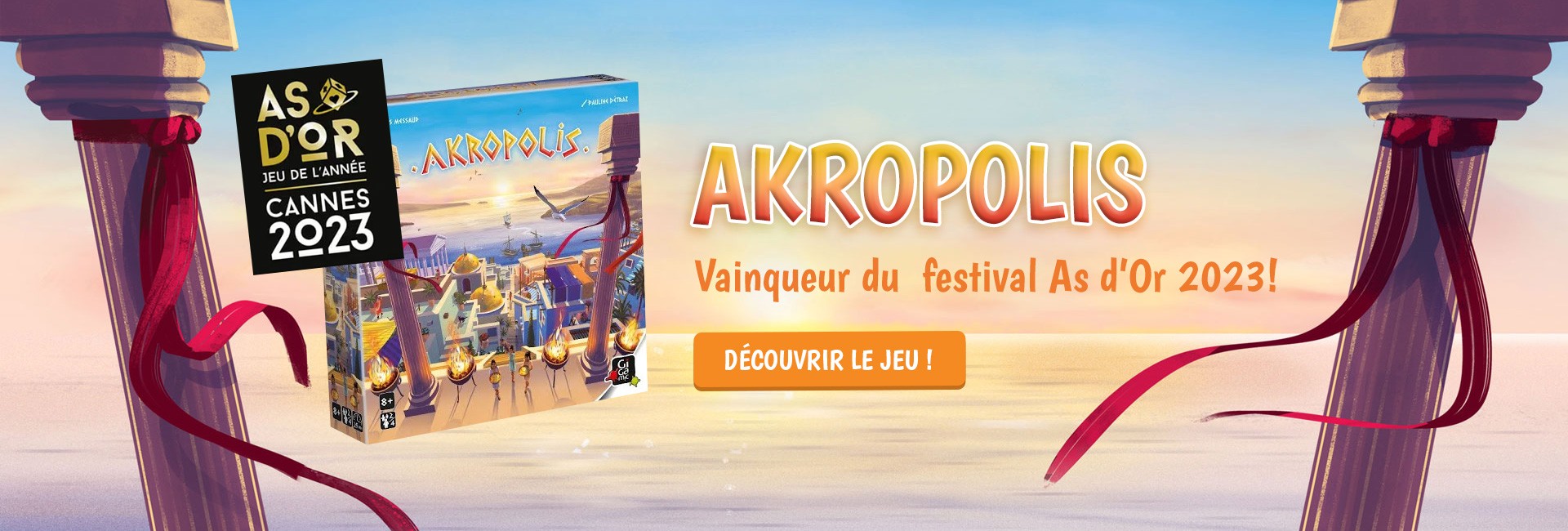 On a testé Akropolis, le jeu de société de l'année